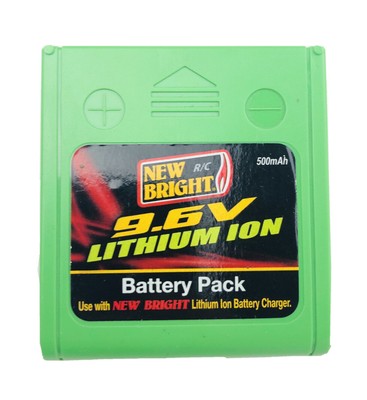 NEW BRIGHT 9.6V Battery Pack RC REMOTE CONTROL Lithium Ion Battery Pack 500Mah | eBay