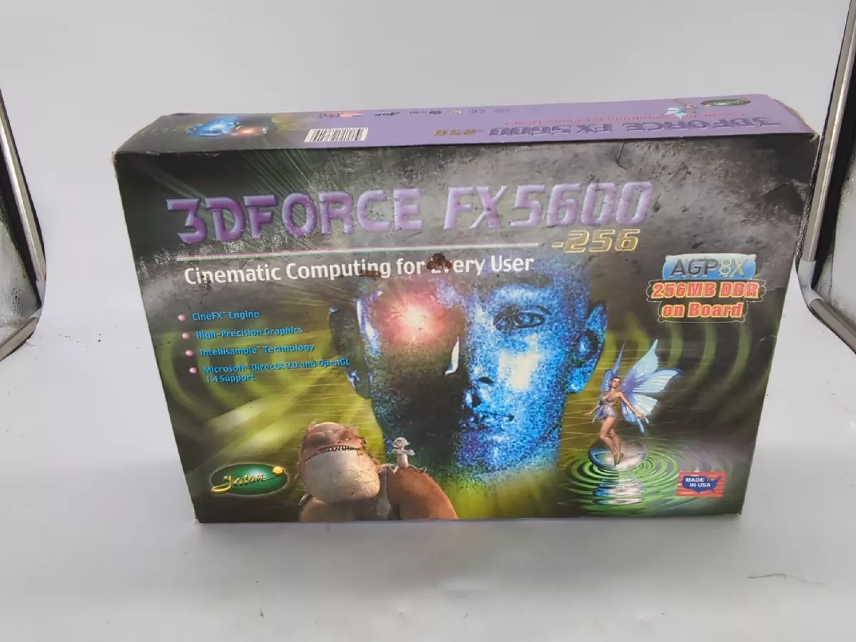 Jaton NVIDIA GeForce FX 5600 3DFORCEFX5600256 256MB DDR Vintage