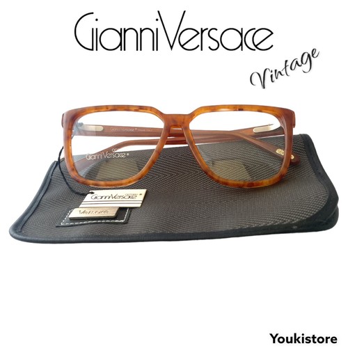 GIANNI VERSACE occhiali da vista MOD 466 909 55/15 VINTAGE 80s eyeglasses Italy - Foto 7 di 15