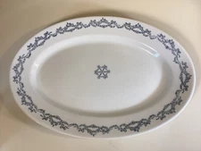 Antique Large Serving Platter made by the storied O.P. Co Syracuse China - READ