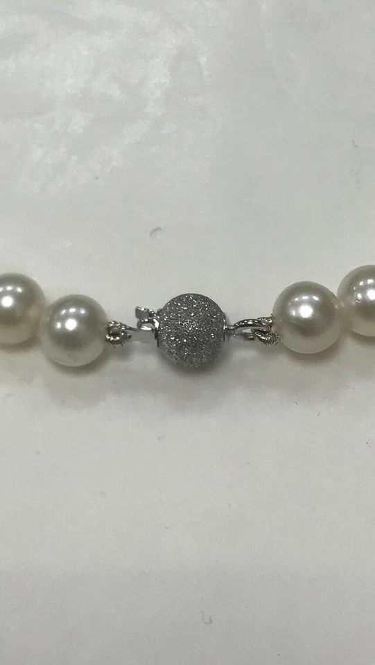 COLLANA DI PERLE MARE MM. 6,00/6,50 - Immagine 4 di 4