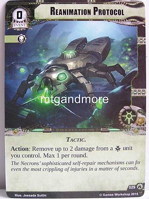 Warhammer 40000 Conquest LCG - Reanimation Protocol  #029 - Legions of Death