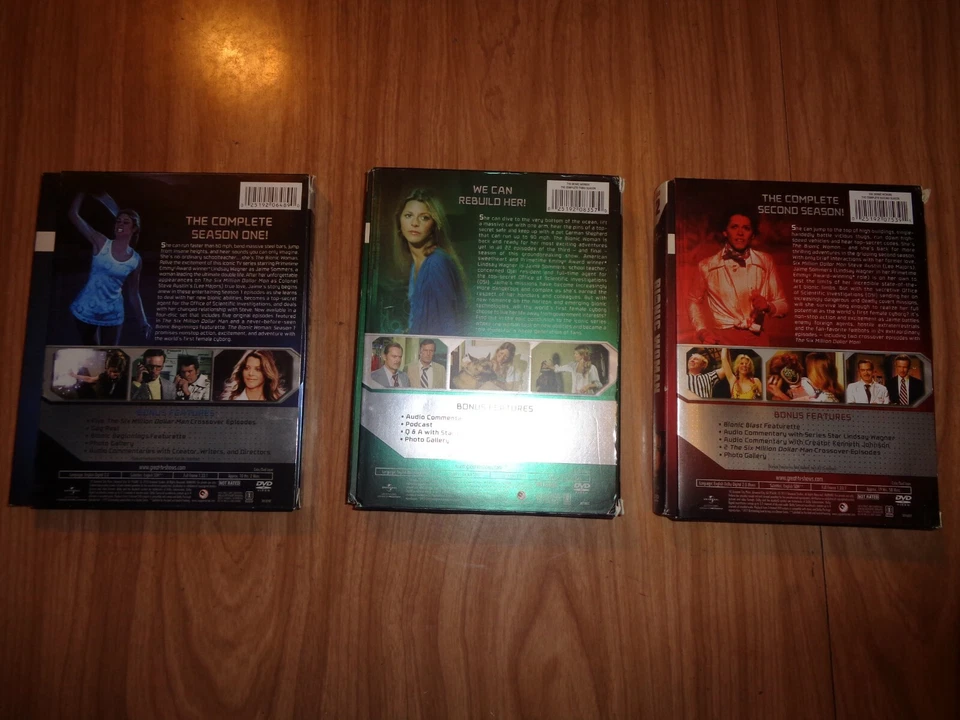BIONIC WOMAN SEASON 1, 2, and 3. IT'S A BIONIC BLOW OUT! L@@K Foto 2 de 3