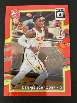 2017-18 Panini Donruss Optic Red Prizm 2 Dennis Schröder ed/99