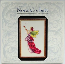 Orchid Cross Stitch Chart by Nora Corbett Spring Garden Collection NC138