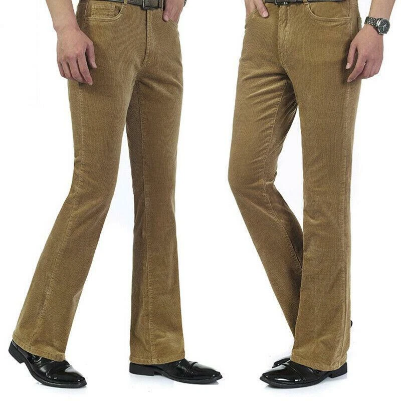 Corduroy bootcut cheap trousers