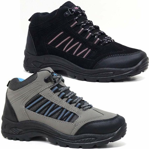 Ladies Hiking Boots Womens Girls Trail 