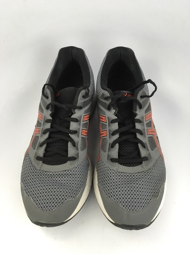 Asics Men's Gel Contend 5 1011A256-021 Grey Red Black White Shoes Sz 13 M - 第 6/12 張圖片