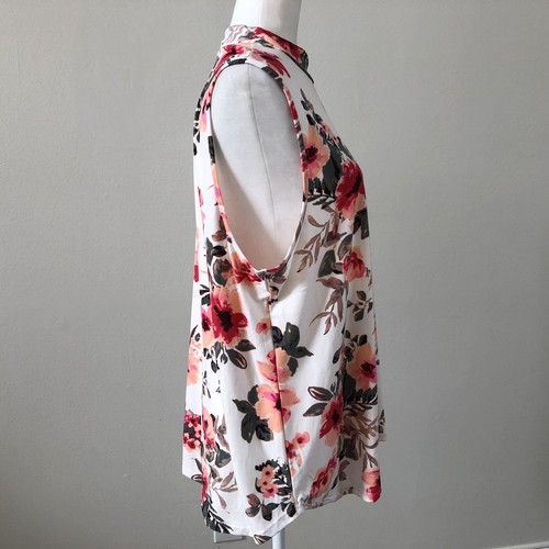 Full Circle Trends Women’s Floral Sleeveless Top Sz 3XL - Picture 4 of 6
