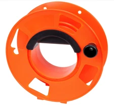 Cord Reel Holder Extension Storage Heavy Duty Tangle Free 100 Ft Orange NEW