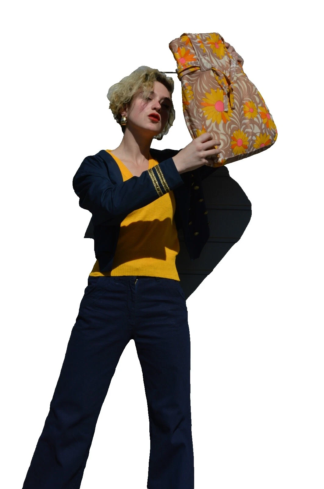 Clubwear Vintage sintético Bolsas, Bolsos y estuches