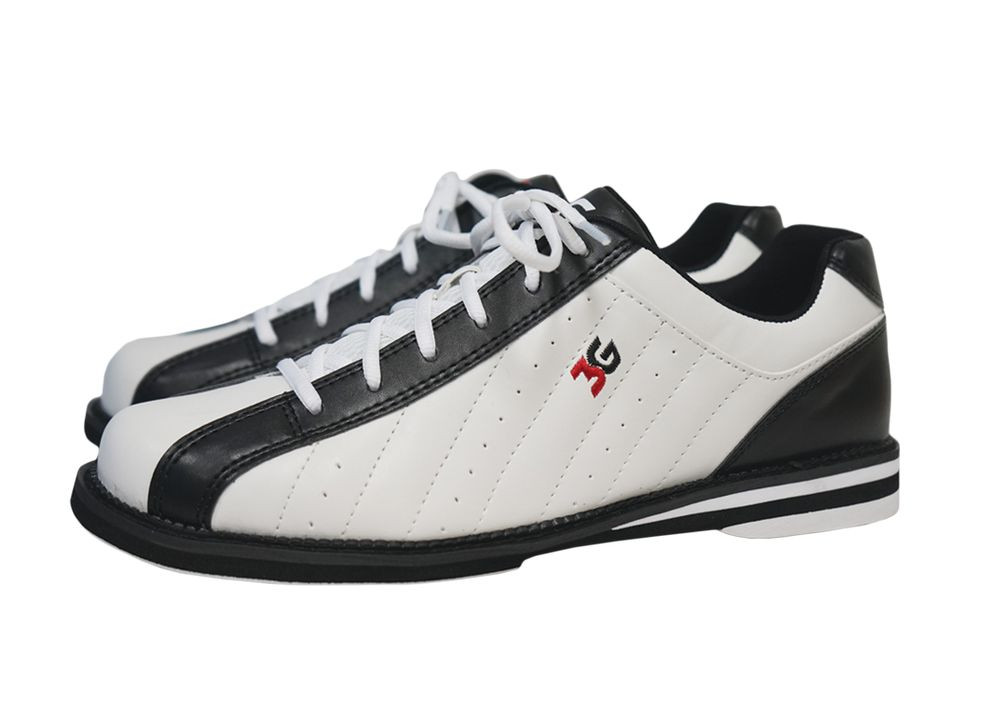 3G Kicks Black/White Mens Bowling Shoes eBay