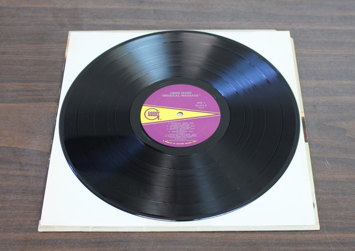 Leon Ware Musical Massage ORIGINAL 1976 LP Motown Records Gordy