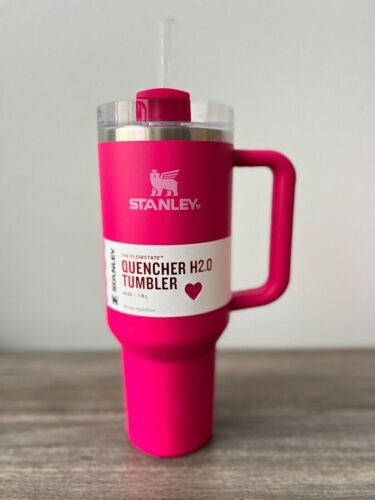 Stanley 40 oz Stainless Steel H2.0 Flowstate Quencher Tumbler - Cosmo Pink