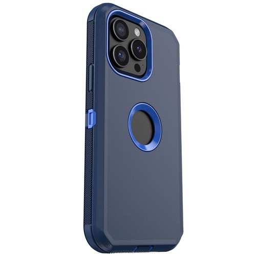 Funda azul a prueba de golpes resistente para iPhone 13 Pro Max/13 Pro + clip para cinturón - Imagen 12 de 26