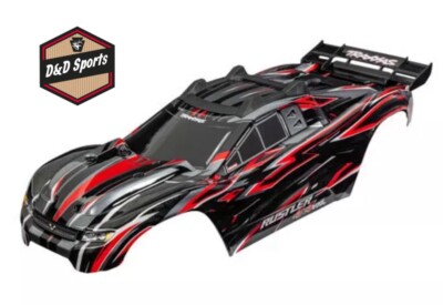 Traxxas 6785-RED - Body Rustler 4x4 VXL, Red