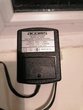 ACOMS 6N-1200E 7.2V Ni-Cd Battery Charger 240V Used Working Order.