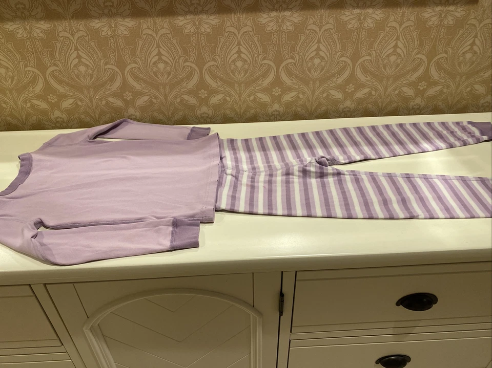 Juego de pijama de dos piezas Hanna Andersson niña talla 5 Disney La Sirenita Foto 3 de 4