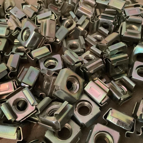 Käfigmuttern Stahl verzinkt Edelstahl für Rackschiene Käfigmutter M4M5M6M8M10M12 - Bild 4 von 12