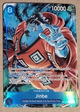 One Piece Jinbe Alt Art OP14-049 THE AZURE SEA'S SEVEN English NM