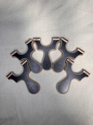 x5 - Birkenlagenkatapult/Schleuder Handarbeit (Jagd, Milbro, Romany Gypsy)