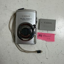 Canon PowerShot SD850 IS Silver 2.5" LCD 8MP 4x Optical Zoom Digital Elph Camera