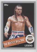 2015 Topps Heritage WWE Legend Silver The British Bulldog #7 0af