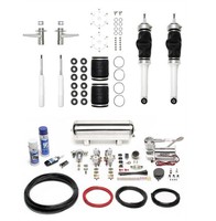 TA Technix Airride Luftfahrwerk + Kompressor-Kit Chrom - Audi 80, 90, VW Passat