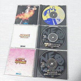 SNK NEO GEO CDZ Console CD-T02 with 3 games Tested Import Japan #0018340
