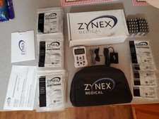 Zynex Medical NexWave TENS Unit, Leads, Batteries, 35 New Bags of 4 Electrodes