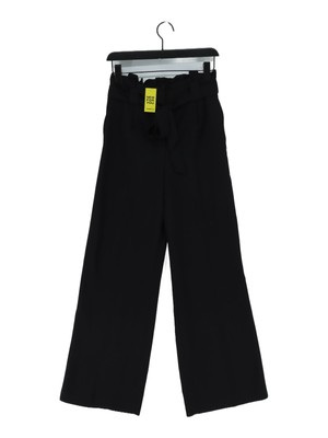 Express Damen Anzughose S schwarz 100% Polyester weites Bein Anzughose