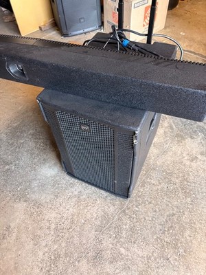 RCF EVOX 12 Active 2-Way Array, (one) all working, cab issues, read all