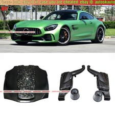 Dry Carbon Intake System Engine Cover Fits Mercedes-benz Amg Gt Gtc Gtr Gts 4.0t Dry Carbon Intake System Engine Cover Fits Mercedes-benz Amg Gt Gtc Gtr Gts 4.0t