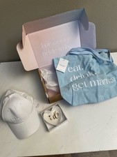 New Miss To Mrs  Bridal Box TOTE, HAT, TRINKET TRAY