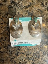 Native Sterling Silver Kolczyki na guziki Malachit Mark Jimenez Klips