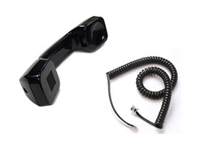 Avaya Legend MLX-10DP Replacement Handset WHITE W/ Handset Cord Black  NEW 