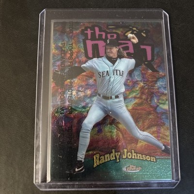 1998 Finest The Man #TM18 Randy Johnson /500 (c)