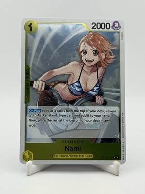 One Piece TCG | Nami Full Art OP15-108 Adventure on Kami's Island Dash Pack