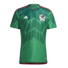 adidas Mexico 22 Home Authentic Jersey Vivid Green/Collegiate Green