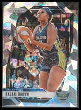 2024 Panini Prizm WNBA #29 Kalani Brown Ice Prizms