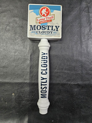 Long Trail Brewing Co. Mostly Cloudy Tap Handle. 11.5 Inch. Good Condition.