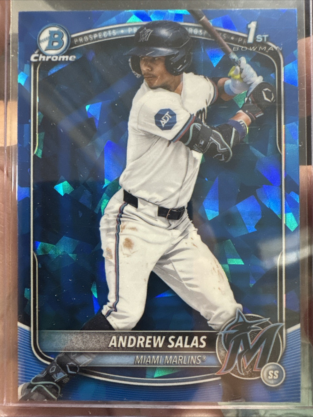 2025 Bowman Chrome Sapphire Andrew Salas #BCP-156 1st Bowman