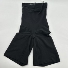 Spanx Shapewear Shorts Womens Medium Black High Waisted Tummy Control