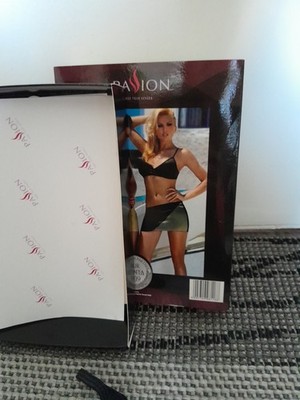 Passion Dessous/Reizwäsche Modell Scarlett Größe S/M Grün/Schwarz - Neu