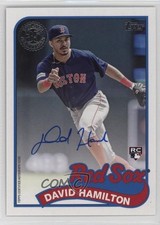 2024 Topps Series 1 1989 Topps Baseball Auto David Hamilton #89BA-DH Auto 1r1k