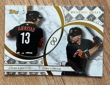 2024 Topps Dynamic Duals #41 Heston Kjerstad / Colton Cowser Rookie Orioles