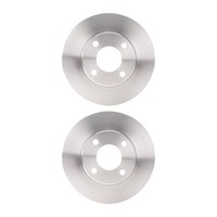 2 Bremsscheiben Ø 256 Mm Voll Bosch Bremsen-Expertise Passend FüR U.A. Audi 80