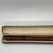 Genuine Johannes Adler Baroque Fingering Recorder w Box Germany A-440