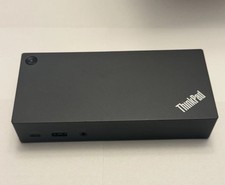 Lenovo ThinkPad USB-C Dock DK1633 40A9 with Power Adapter, USB-C, Ethernet, VGA