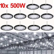 UFO LED Hallenbeleuchtung Deckenstrahler Hallenleuchte Industrielampe Lampen